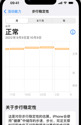 汨罗iPhone手机维修如何在iPhone开启'步行稳定性通知'