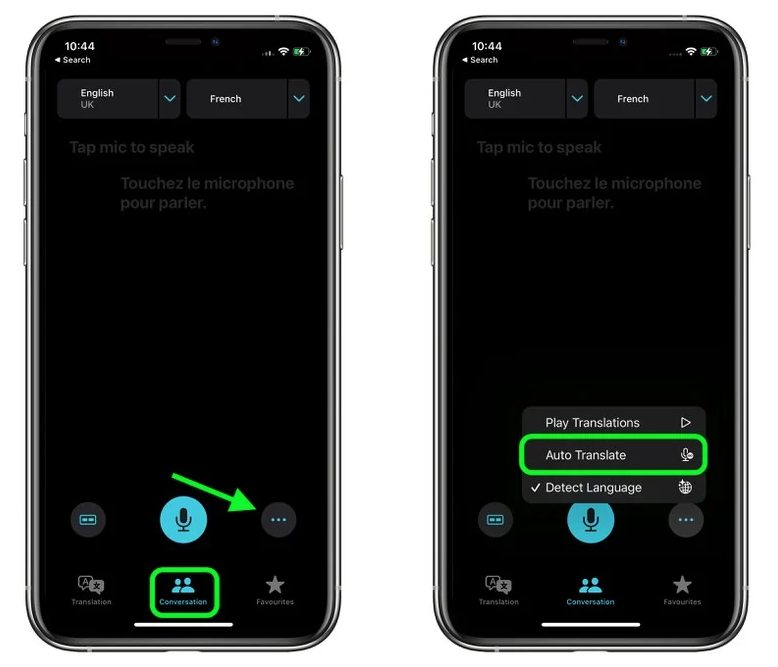 汨罗苹果手机维修分享iOS 15 “翻译” App 新改进 