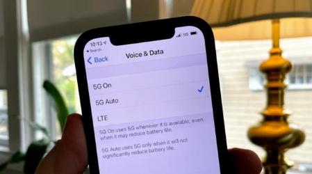 汨罗苹果手机维修分享iPhone 12如何打开或关闭5G网络 